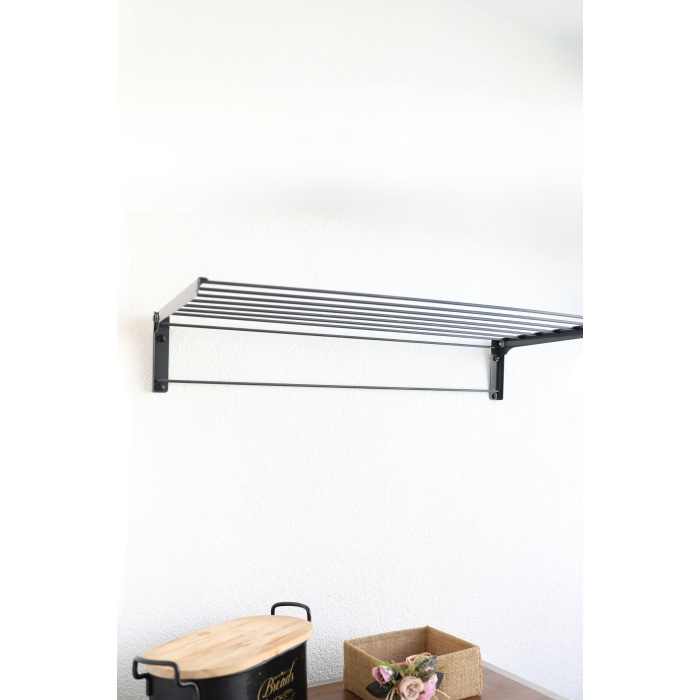 Katlanabilir Çamaşır Askılığı - 40x85x16