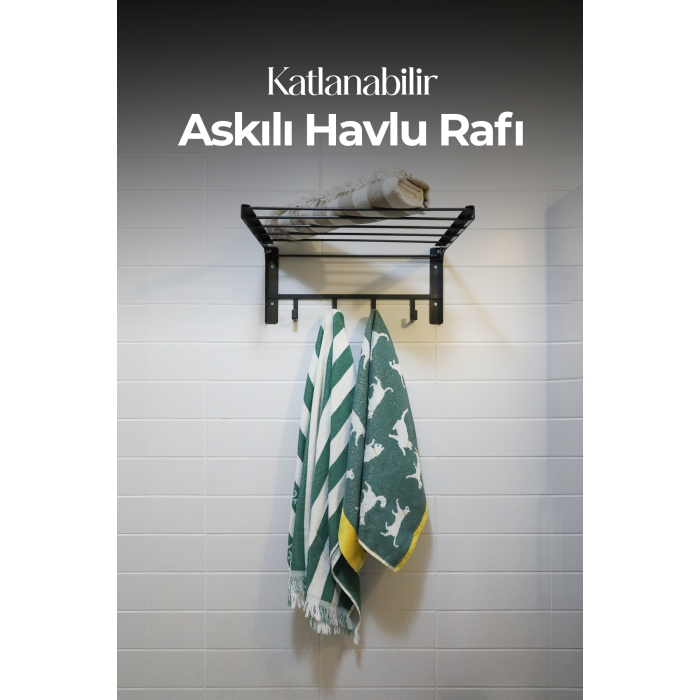 Katlanabilir Banyo Askılığı