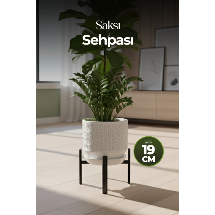 19CM Saksı Sehpası