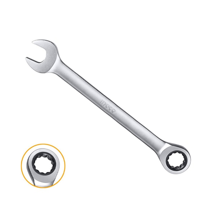 İNGCO HCSPAR131 ENDÜSTRİYEL KOMBİNE CIRCIR ANAHTAR 13MM
