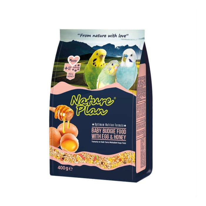 NATURE PLAN MUHABBET KUŞU YEMİ 400GR & 500GR