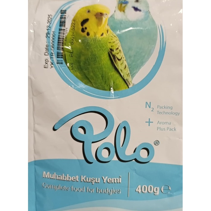 POLO MUHABBET KUŞU YEMİ 400GR