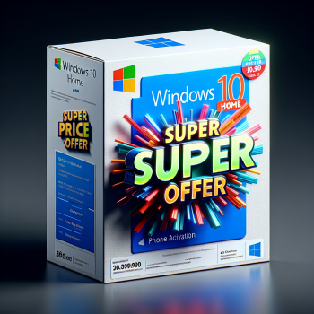 Windows 10 Home - OEM (Telefon Aktivasyon) | SÜPER FİYAT, SÜPER TEKLİF!