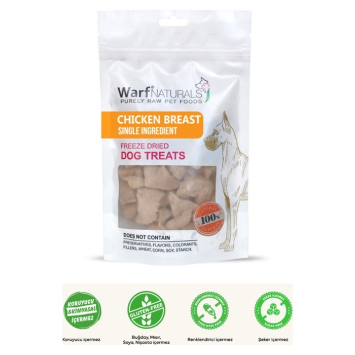 Freeze Dried Köpek Ödül Maması - Tavuk Göğüs