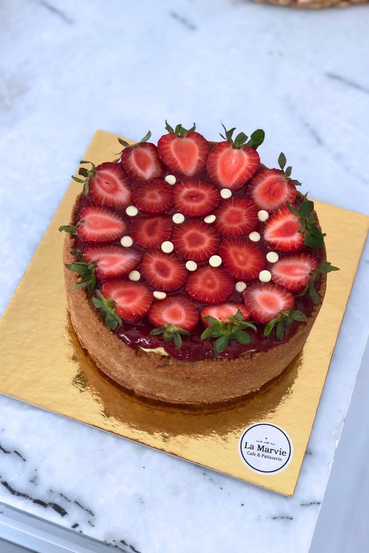Çilekli Cheesecake