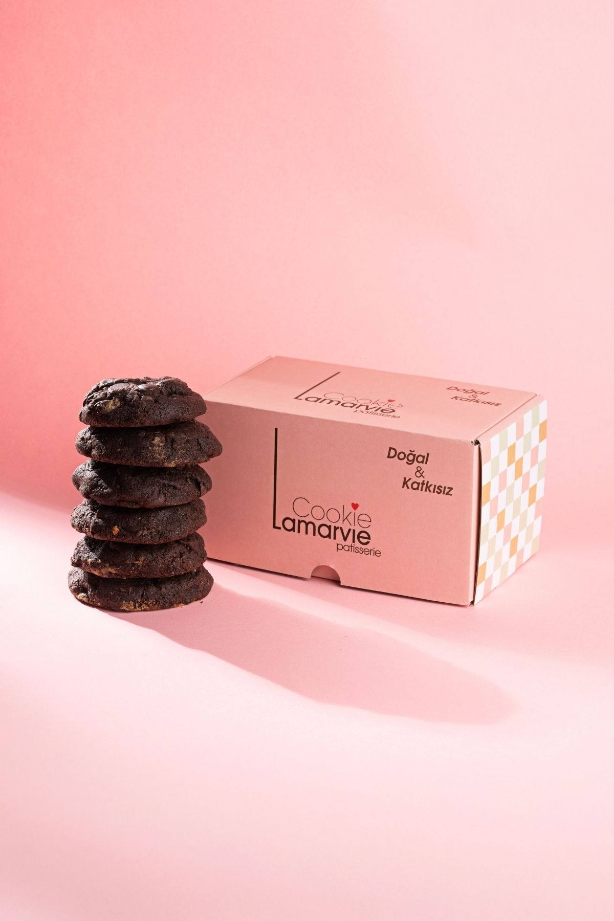 Double Chocolate Chip Cookie 6lı Hediye Kutusu