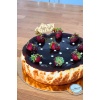 Çikolatalı Çilekli San Sebastian Cheesecake - Özel Sipariş