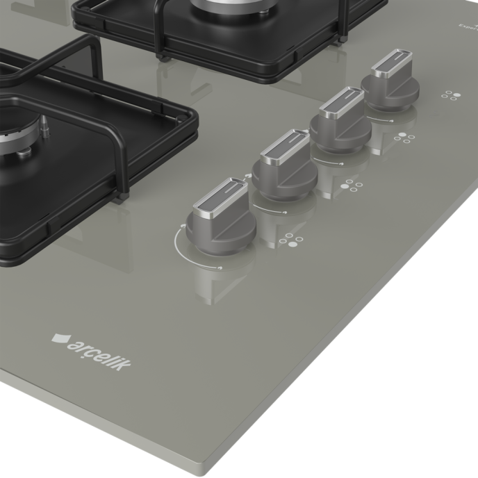 ARÇELİK OCD K 651 EG Gazlı Cam Tablalı Ocak