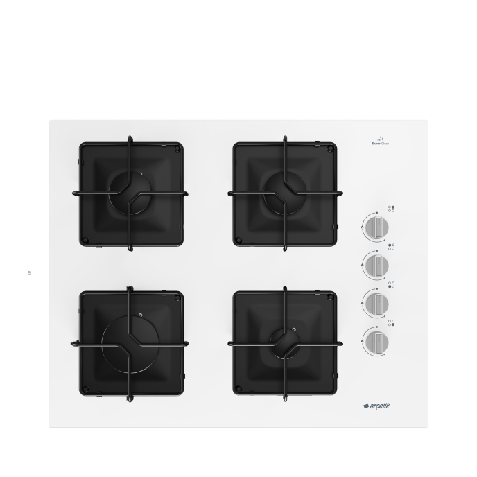 ARÇELİK OCD K 651 EB Gazlı Cam Tablalı Ocak