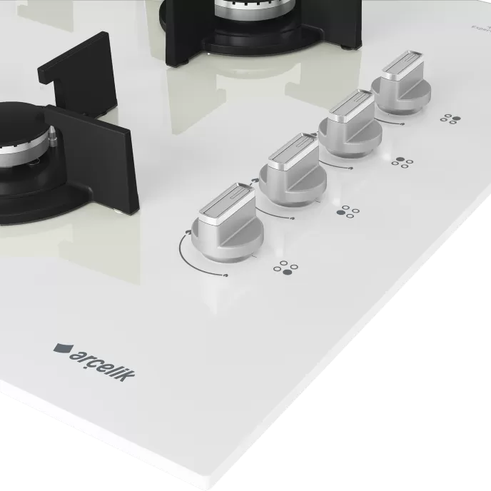 ARÇELİK OCD T 651 DWB Fibona Serisi Gazlı Cam Tablalı Ocak