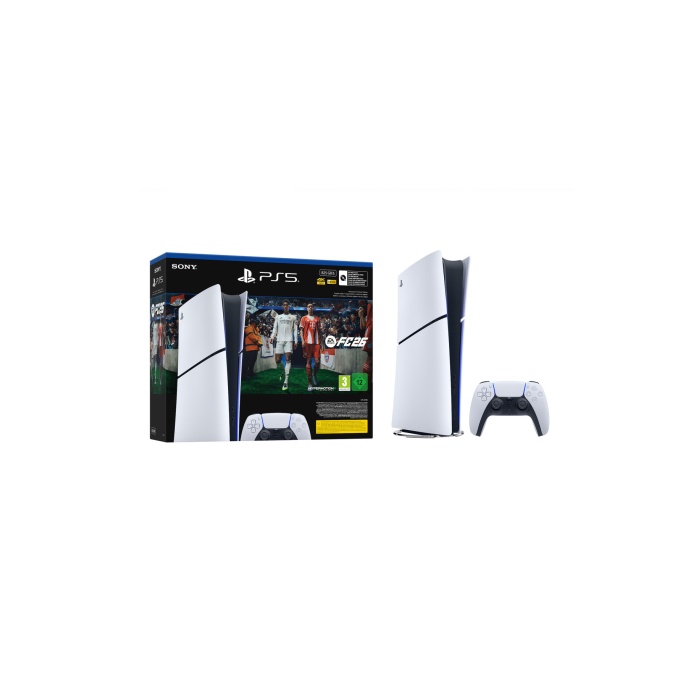 Playstation 5 825 GB Slim Dijital Versiyon / EA Sports FC26 (Bilkom Garantili)