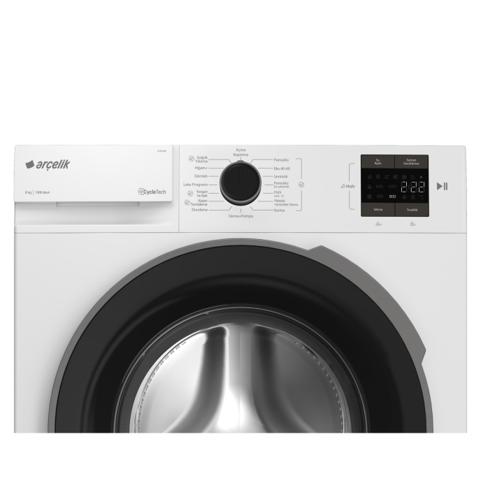 ARÇELİK 8100 MX 8 Kg Çamaşır Makinesi