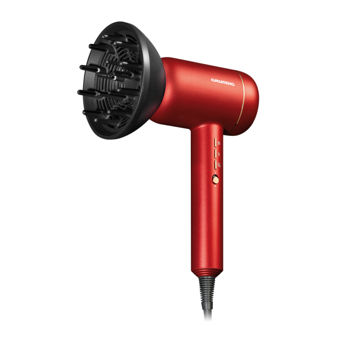 GRUNDIG HD 9980 IONICA RED Saç Kurutma Makinesi