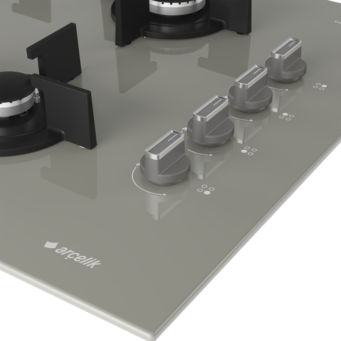 ARÇELİK OCD T 651 DWG Fibona Serisi Gazlı Cam Tablalı Ocak