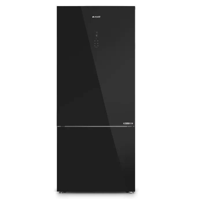 ARÇELİK 278551 ESC Siyah Cam Alttan Donduruculu Buzdolabı