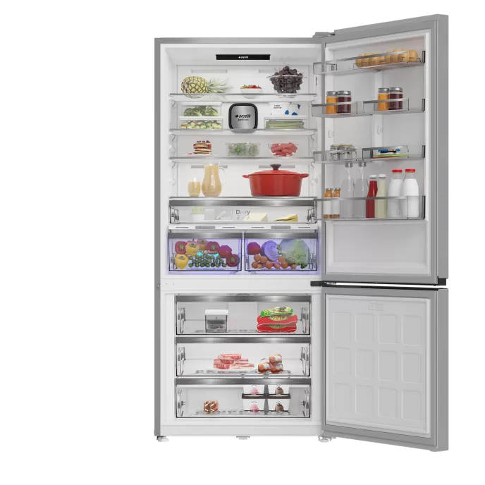 ARÇELİK 283616 EI Yapay Zeka Teknolojili Alttan Donduruculu Buzdolabı