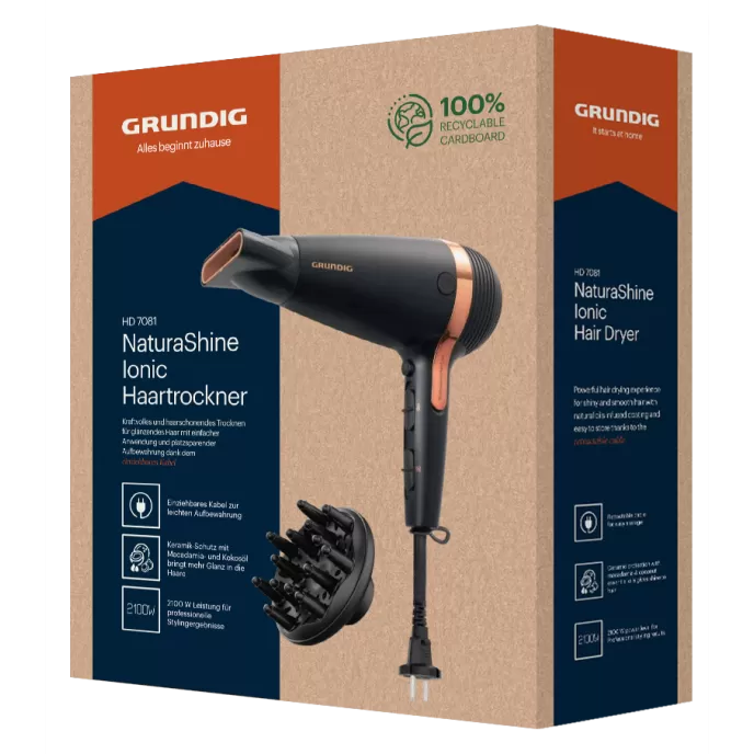 GRUNDIG HD 7081 Saç Kurutma Makinesi