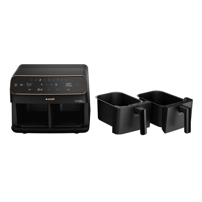 ARÇELİK FR 9284 Arçelik Gurme DuoFry™ Az Yağlı Fritöz