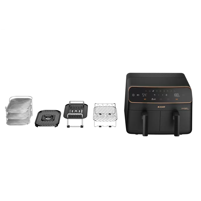 ARÇELİK FR 9284 Arçelik Gurme DuoFry™ Az Yağlı Fritöz