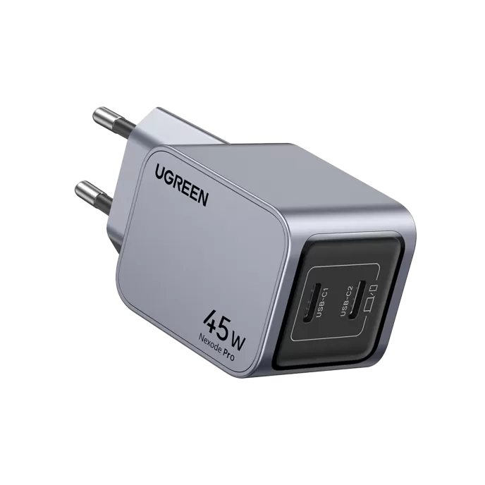 UGREEN UGREEN Nexode Pro 45W Şarj Cihazı, Gri Cep Telefonu Aksesuar