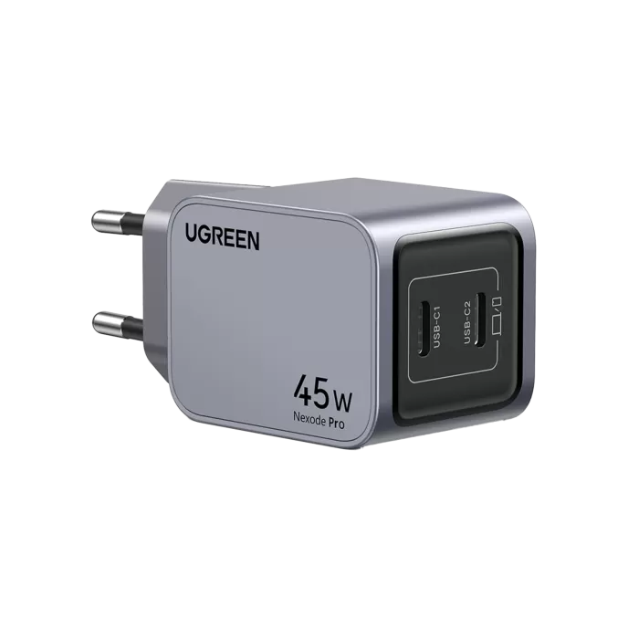 UGREEN UGREEN Nexode Pro 45W Şarj Cihazı, Gri Cep Telefonu Aksesuar