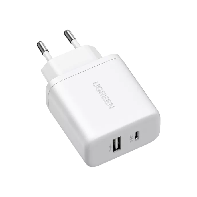 UGREEN UGREEN 20W 2 Portlu Hızlı Şarj Cihzı Byz Cep Telefonu Aksesuar