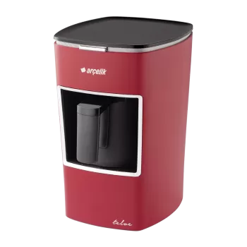 ARÇELİK K 3300 Mini Telve Kırmızı Türk Kahve Makinesi