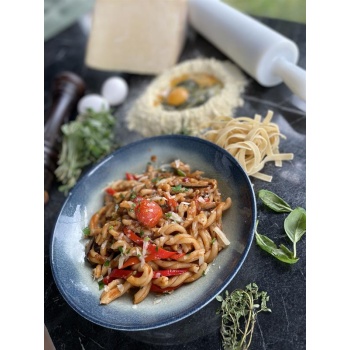 Casarecce Doğal Taze Dondurulmuş Makarna