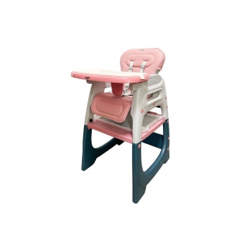 Çok Fonksiyonlu Pembe Premium Mama Sandalyesi | Masa-Sandalye Takımı | 6 Ay – 4 Yaş Arası | Kolay Temizlik – Ergonomik – Güvenli Tasarım