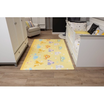 Mum And Baby Premium Bebek Oyun Matı / Halısı – 140x225 cm | 12 mm Kalınlık | Isı ve Darbe Yalıtımlı, Çift Taraflı
