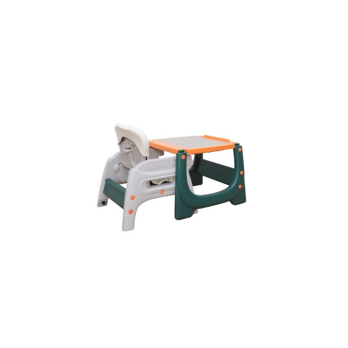 Çok Fonksiyonlu Turuncu Premium Mama Sandalyesi | Masa-Sandalye Takımı | 6 Ay – 4 Yaş Arası | Kolay Temizlik – Ergonomik – Güvenli Tasarım