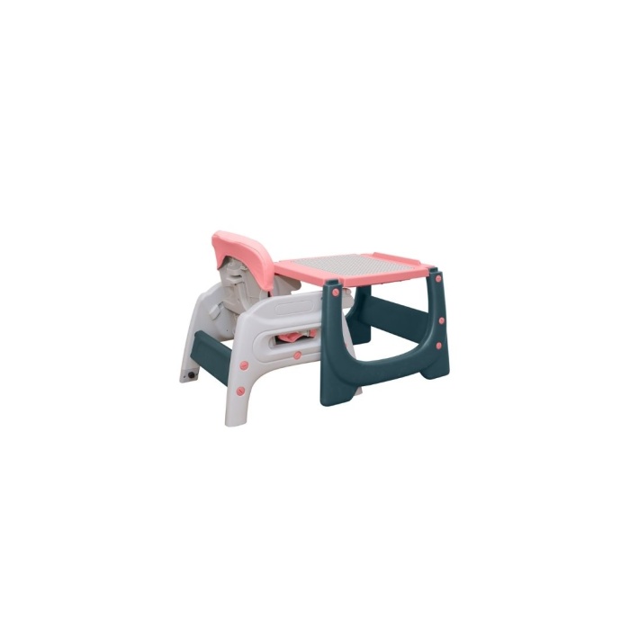 Çok Fonksiyonlu Pembe Premium Mama Sandalyesi | Masa-Sandalye Takımı | 6 Ay – 4 Yaş Arası | Kolay Temizlik – Ergonomik – Güvenli Tasarım