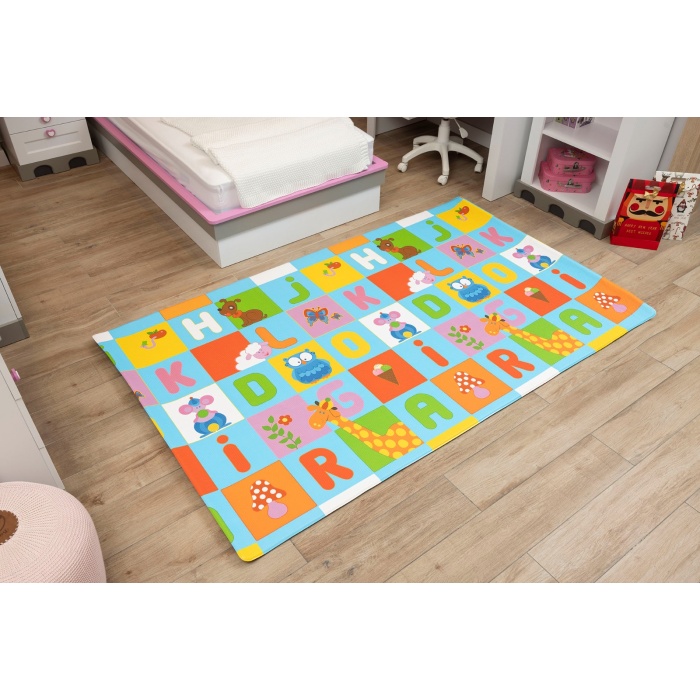 OGGİA Animal Party Premium Oyun Matı / Halısı 140cm*225cm*12mm MAT 028