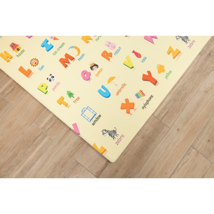 Asument Park Premium Bebek Oyun Matı / Halısı – 140x225 cm | 12 mm Kalınlık | Isı ve Darbe Yalıtımlı, Çift Taraflı