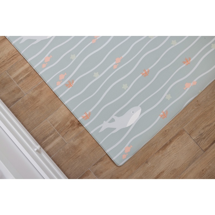 Ocean Diamond Premium Bebek Oyun Matı / Halısı – 140x230 cm | 12 mm Kalınlık | Çift Taraflı | Isı ve Darbe Yalıtımlı