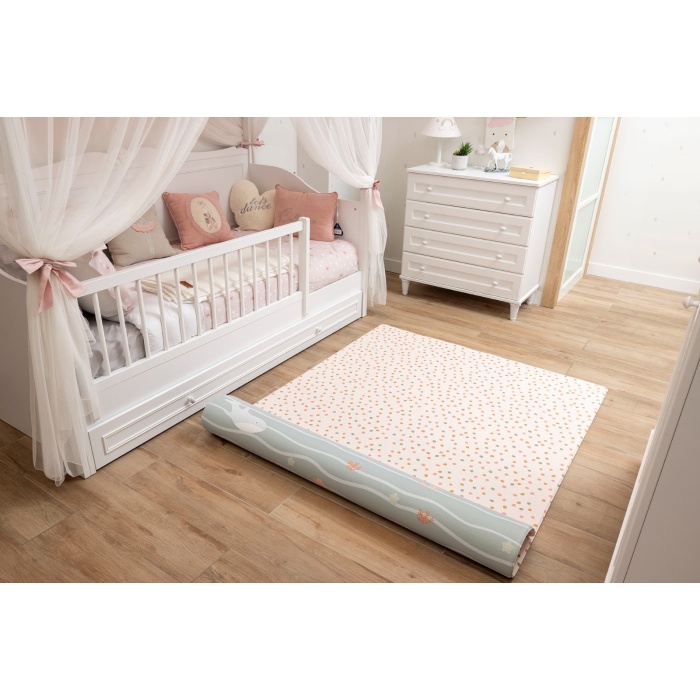 Ocean Diamond Premium Bebek Oyun Matı / Halısı – 140x230 cm | 12 mm Kalınlık | Çift Taraflı | Isı ve Darbe Yalıtımlı