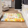 Happy Birthday Diamond Premium Bebek Oyun Matı / Halısı – 140x225 cm | 15 mm Kalınlık | Çift Taraflı | Isı ve Darbe Yalıtımlı