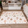 Owl Party Premium Bebek Oyun Matı / Halısı – 140x195 cm | 12 mm Kalınlık | Isı ve Darbe Yalıtımlı