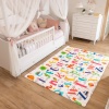 Toy Alphabet Premium Bebek Oyun Matı / Halısı – 140x195 cm | 12 mm Kalınlık | Isı ve Darbe Yalıtımlı, Çift Taraflı