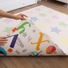 Toy Alphabet Premium Bebek Oyun Matı / Halısı – 140x195 cm | 12 mm Kalınlık | Isı ve Darbe Yalıtımlı, Çift Taraflı