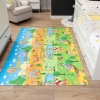 Asument Park Premium Katlamalı Bebek Oyun Matı / Halısı – 140x230 cm | 10 mm Kalınlık | Isı ve Darbe Yalıtımlı, Çift Taraflı (Katlamalı)