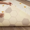Funny Bees Premium Bebek Oyun Matı / Halısı – 140x195 cm | 15 mm Kalınlık | Isı ve Darbe Yalıtımlı, Çift Taraflı