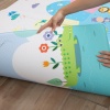 Animal Park Premium Katlamalı Bebek Oyun Matı / Halısı – 130x190 cm | 12 mm Kalınlık | Çift Taraflı, Taşınabilir, Isı ve Darbe Yalıtımlı