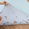 World Map Premium Bebek Oyun Matı / Halısı – 130x185 cm | 10 mm Kalınlık | Isı ve Darbe Yalıtımlı, Çift Taraflı