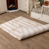 Sleepy Bear Diamond Premium Bebek Oyun Matı / Halısı – 140x230 cm | 15 mm Kalınlık | Çift Taraflı | Isı ve Darbe Yalıtımlı