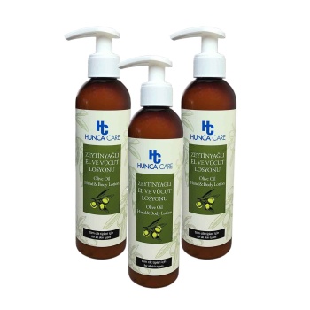 3 Adet Zeytinyağlı Nemlendirici El ve Vücut Losyonu 350 ml