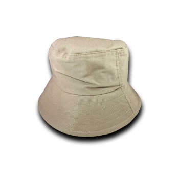 Unisex Kova Şapka Balıkçı Şapka Bucket Hat Bej