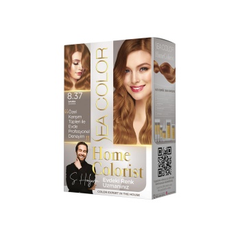 2 Tüp Home Colorist 8.37 Sahra Premium Saç Boyası Evde Profesyonel Sonuç