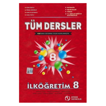 Aydan Tüm Dersler Konu Anlatımlı İlköğretim 8