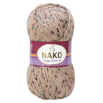 1 Adet Vega Tweed Premium Akrilik El Örgü İpi Yünü No: 31751